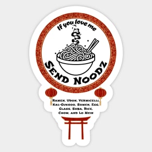 Send Noods Sticker